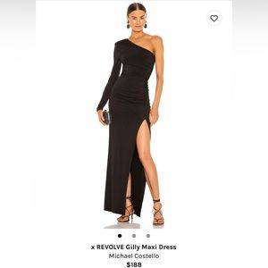 Black Michael Costello Gown
